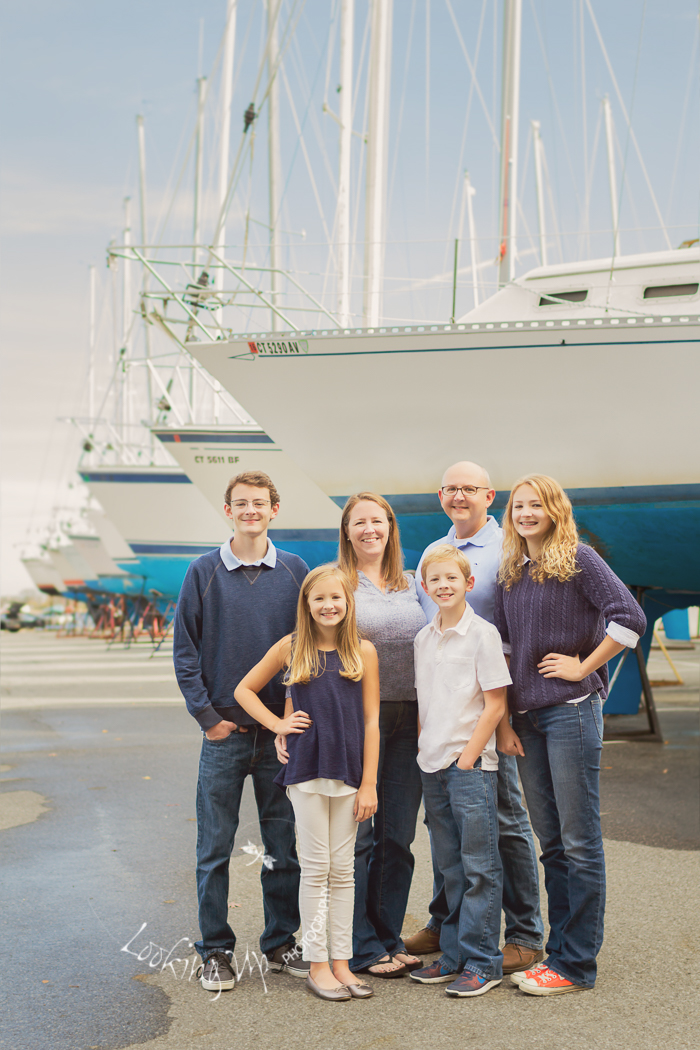 Family of Six - Autumn Beach Session {Greenwich Family Photographer}