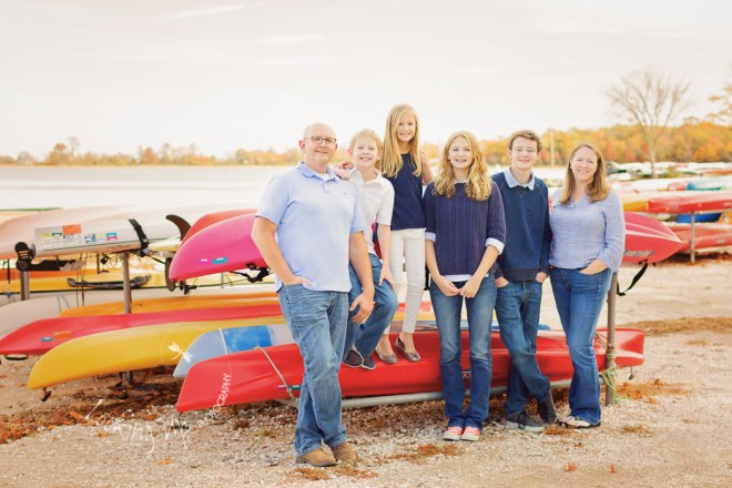 Family of Six - Autumn Beach Session {Greenwich Family Photographer}
