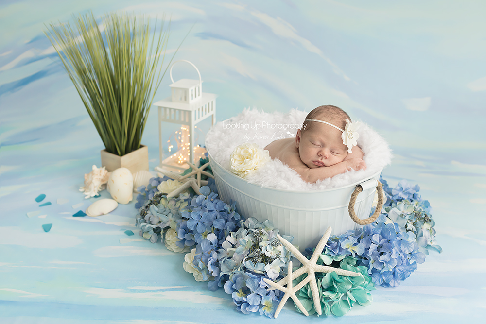 WaterScape Series - Looking Up Photography - Connecticut Newborns