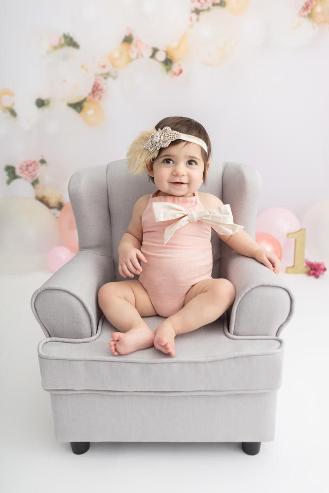 1st birthday cake smash session