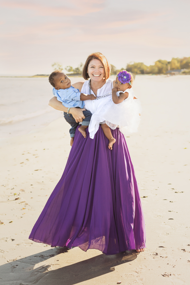 family beach session