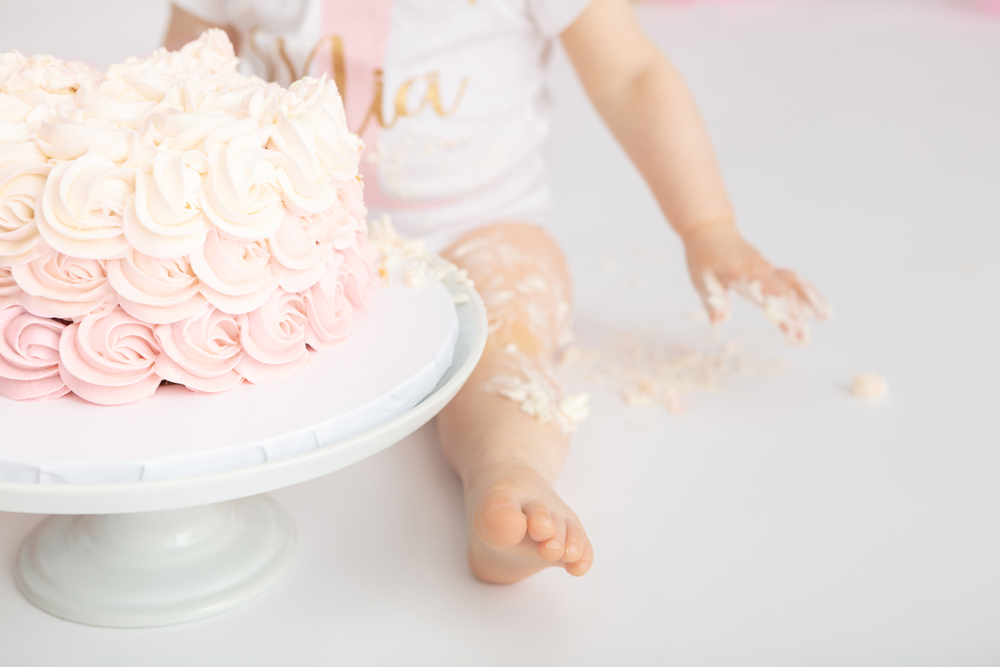 1st birthday cake smash session